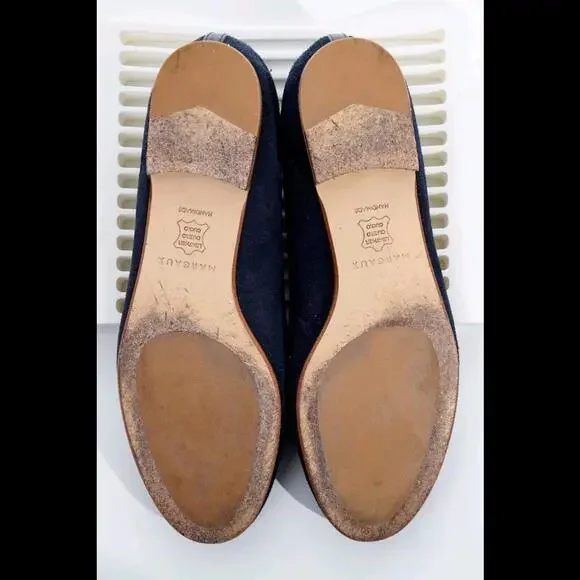 Margaux The Classic Suede Ballet Flats Womens Sz 35.5 EU / 5.5 US Shoes - Picture 7 of 16